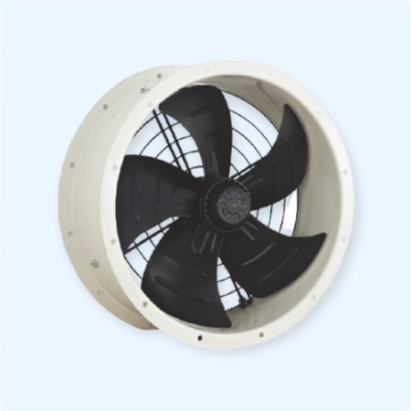 AXW 4D550-S-T Shuft приточный осевой вентилятор на монтажной панели с защитной решеткой